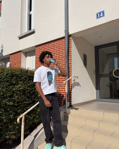 BABY BLUE VYSION SHIRT