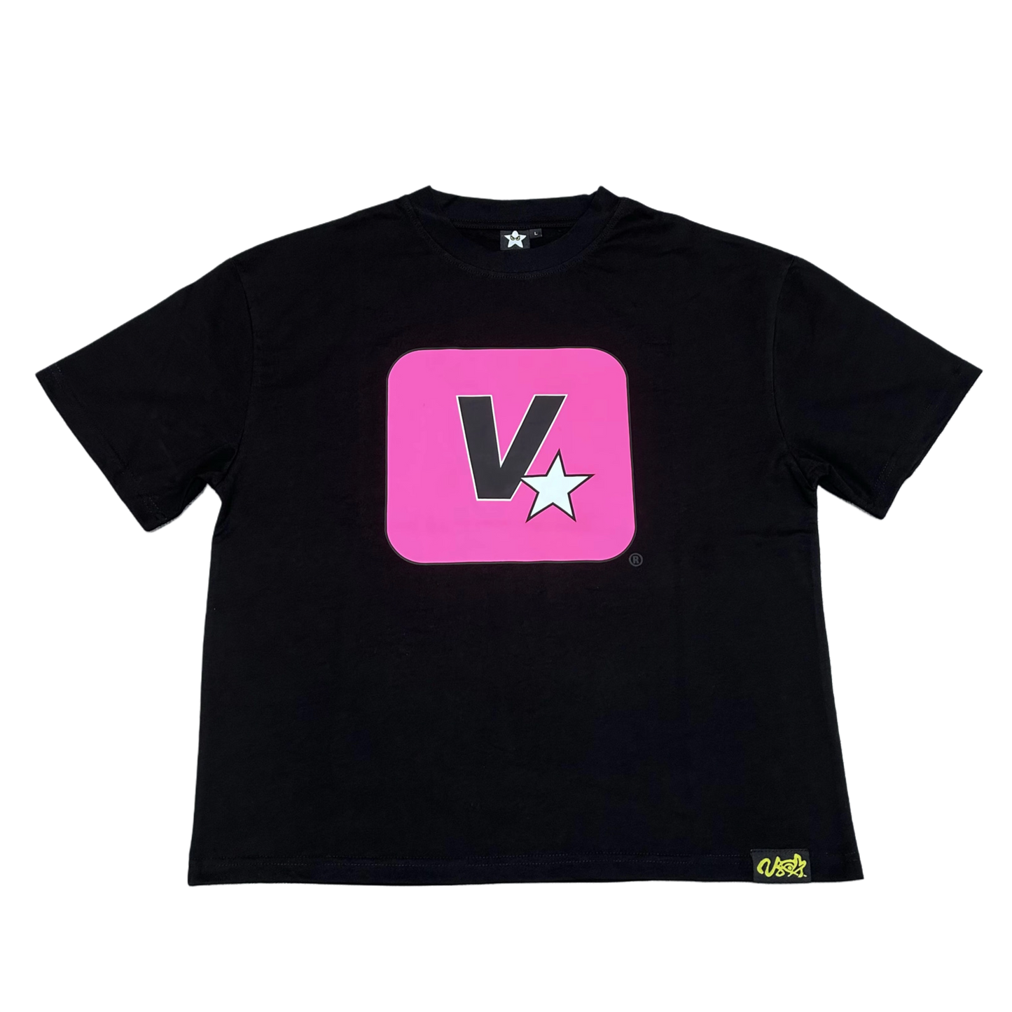 FIVE STARS TEE BLACK & PINK [PRE ORDER]