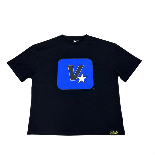 FIVE STARS TEE BLACK & BLUE [PRE ORDER]