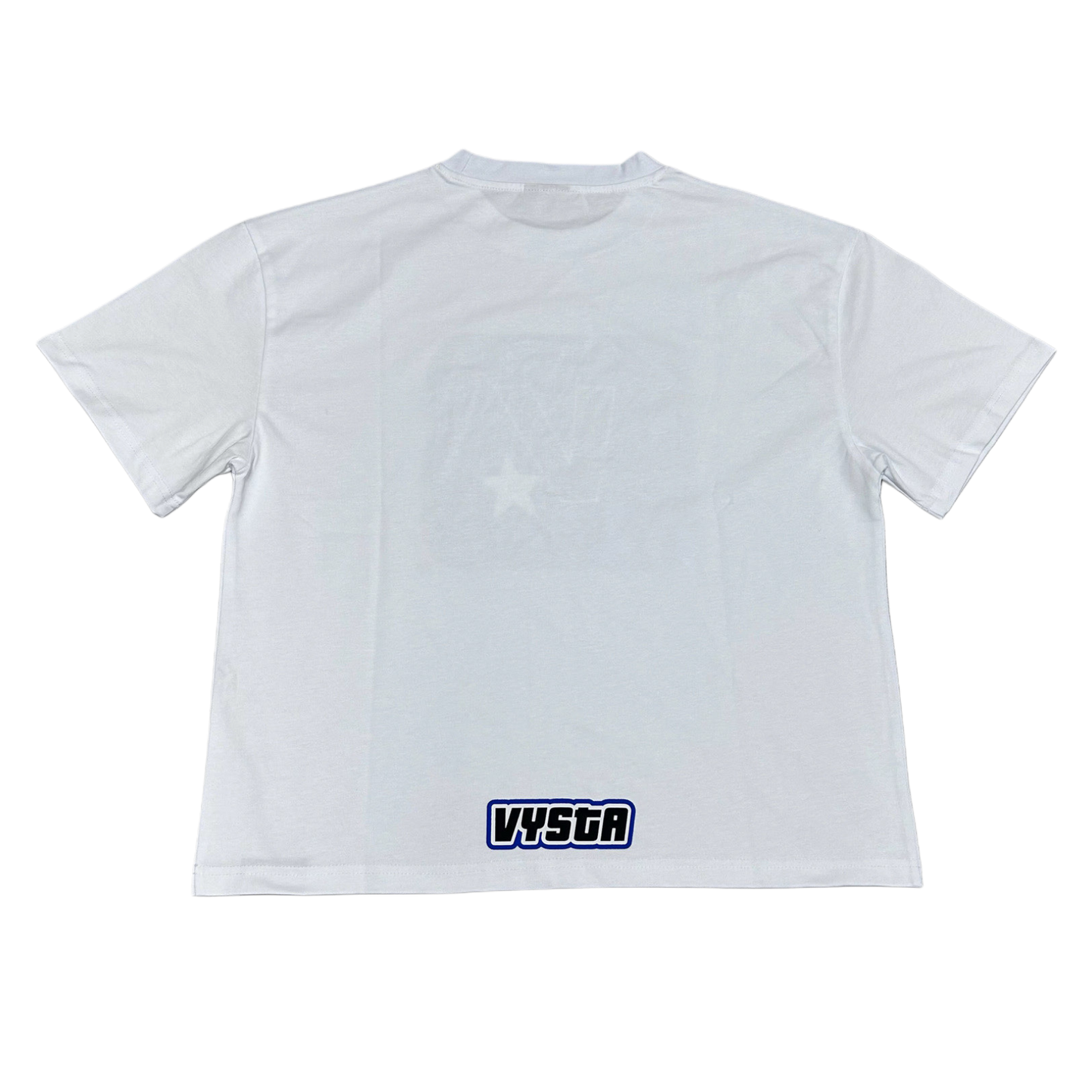 FIVE STARS TEE WHITE & BLUE